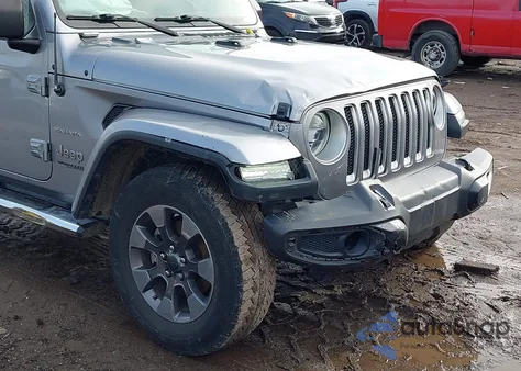 2020 Jeep Wrangler Unlimited Sahara 4X4 from USA, damaged, VIN 1C4HJXEN5LW149860